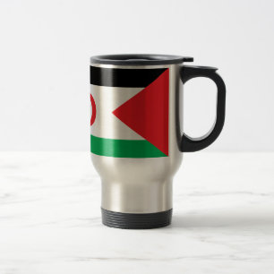Western Sahara Flag Travel Mug