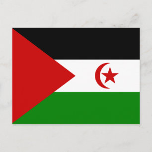 western sahara postcard