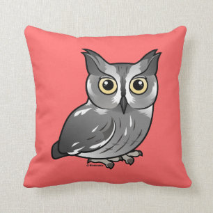 Western Screech Owl Cushion