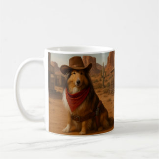 Western Sheltie Coffee Mug