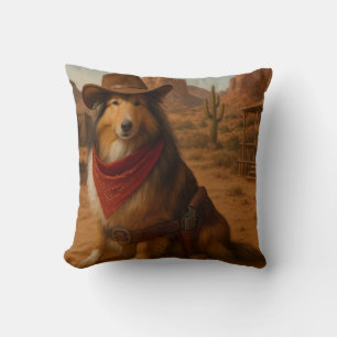 Western Sheltie Cushion