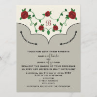 Western Shirt Wedding Invite