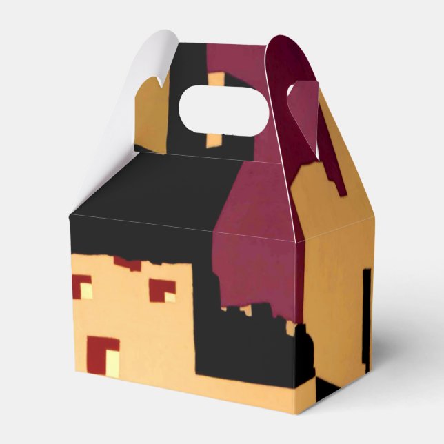 Western Southwest Pueblo WPA National Favour Box (Front Side)