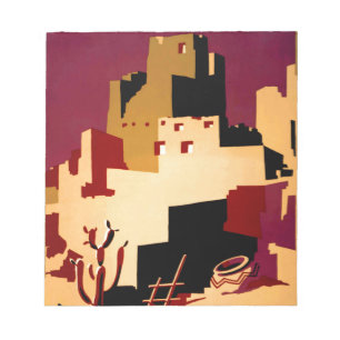 Western Southwest Pueblo WPA National Notepad