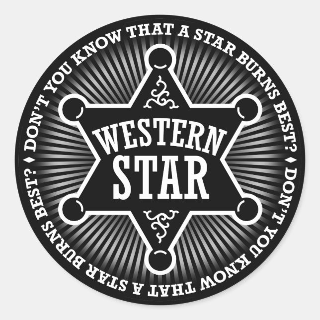 Western Star V2 Sticker (Front)