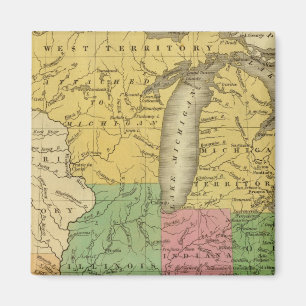 Western states, territories magnet