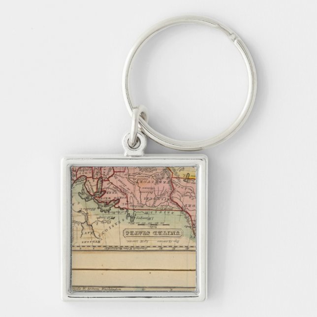 Western States, United States Key Ring (Front)