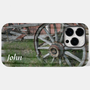 Western Style Rustic Wagon Wheel Case-Mate iPhone 14 Pro Max Case