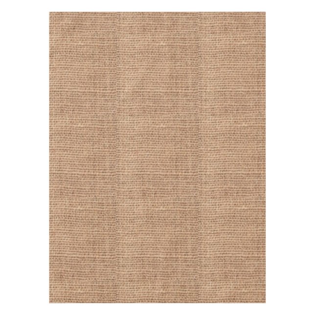 Western Table Cloth Burlap Print (Front)