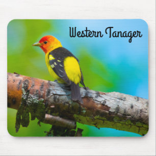 Western Tanager  Mouse Mat