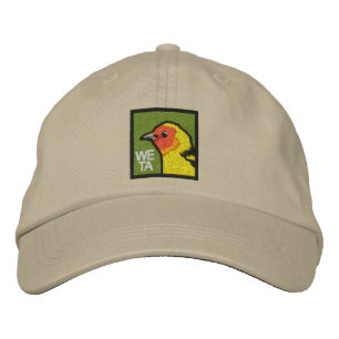 Western Tanager (non-distressed) Embroidered Hat