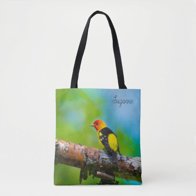 Western Tanager Tote Bag (Front)