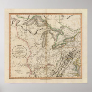 Western Terr, Kentucky, Pennsylvania, etc Poster
