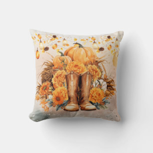 Western Thanksgiving Cushion