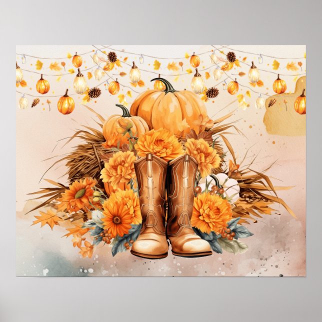 Western Thanksgiving Poster (Front)