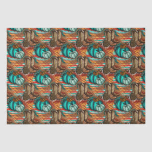 Western Thanksgiving  Tissue Paper