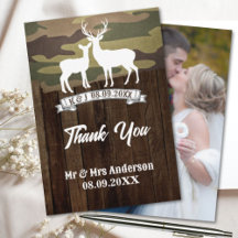 Western The Hunt Is Over Wedding Photo