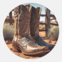 Western Theme Stickers | Cowboy Boots