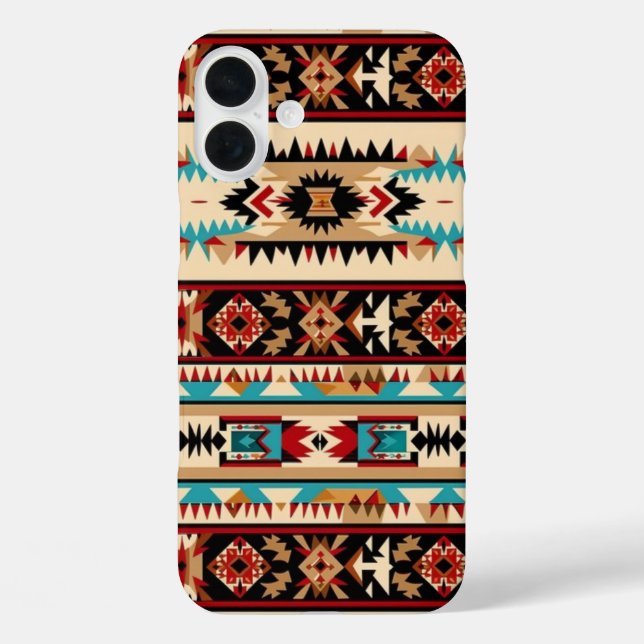 Western tiled pattern lovers  Case-Mate iPhone case (Back)