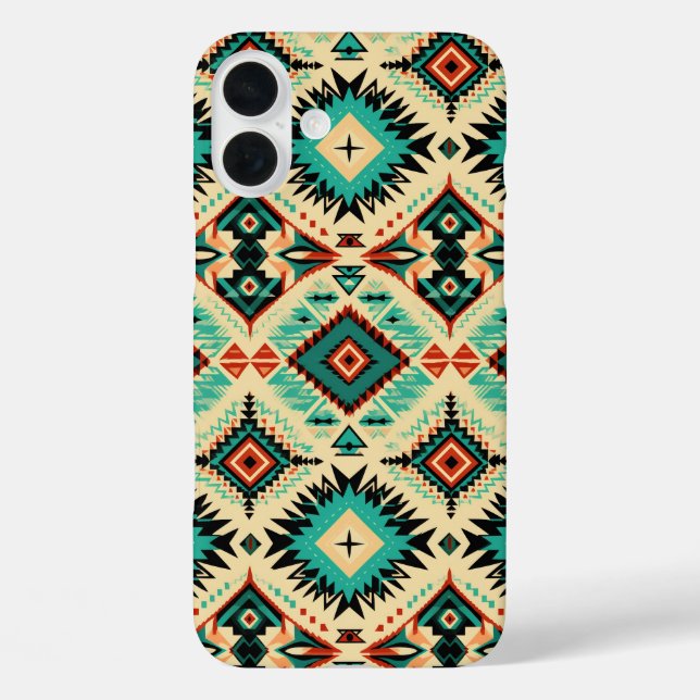 Western tiled pattern lovers  Case-Mate iPhone case (Back)