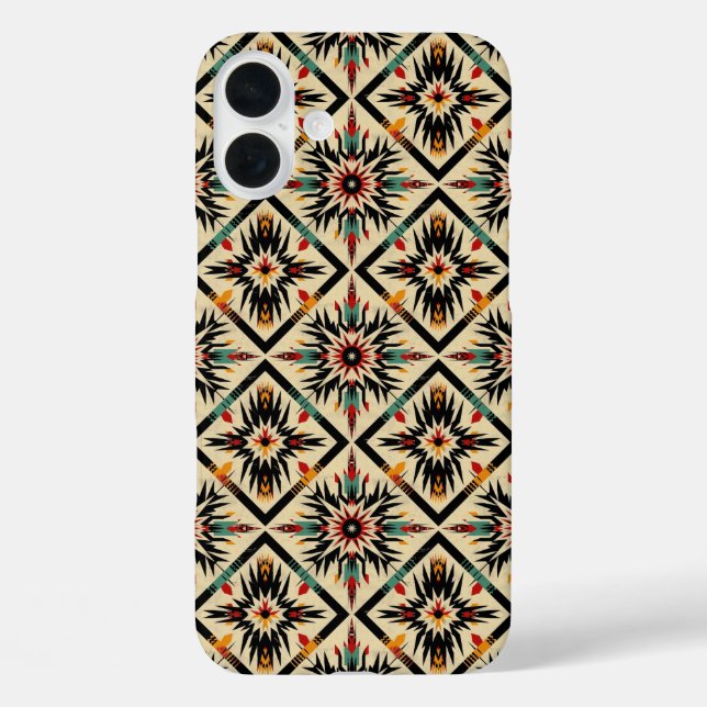 Western tiled pattern lovers Case-Mate iPhone case (Back)