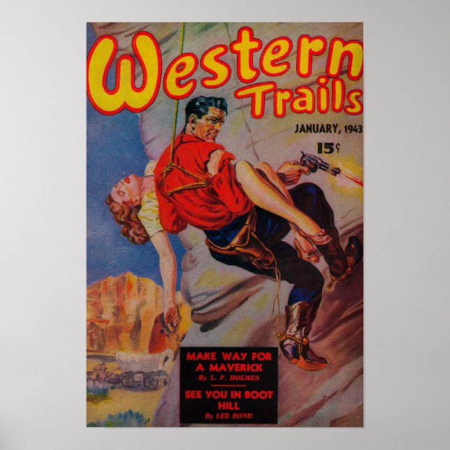 Western Trails Magazine Cover 3 Poster (Front)