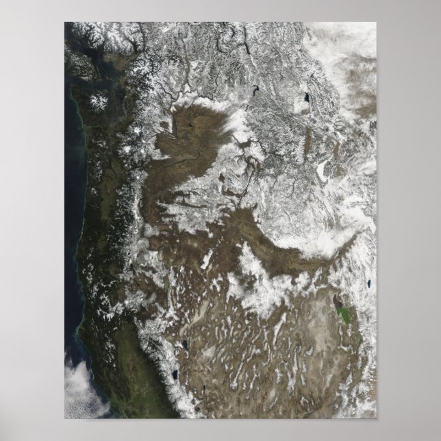 Western United States Poster (Front)