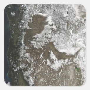 Western United States Square Sticker