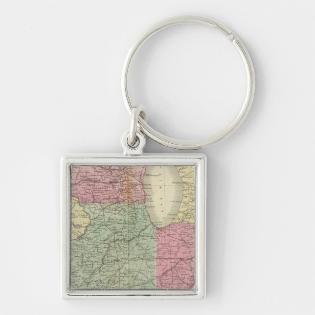 Western US Key Ring (Front)