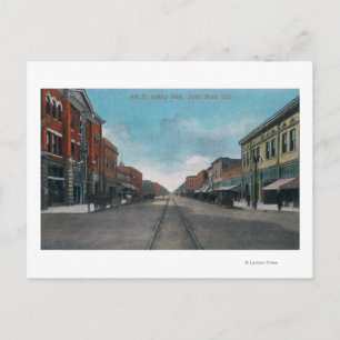 Western View from Fourth Street # 2 Postcard