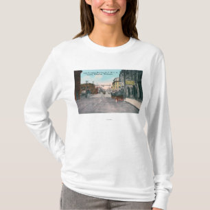 Western View of Holly Street from YMCA Bldg T-Shirt