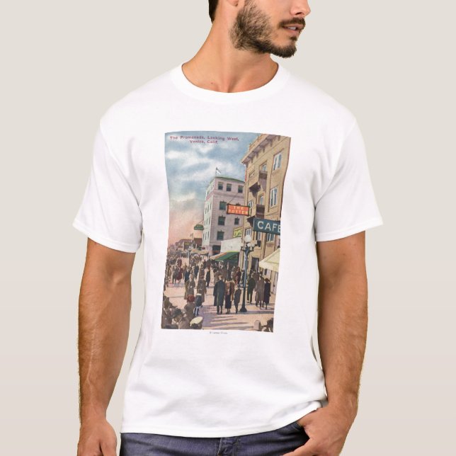 Western View of the Promenade T-Shirt (Front)