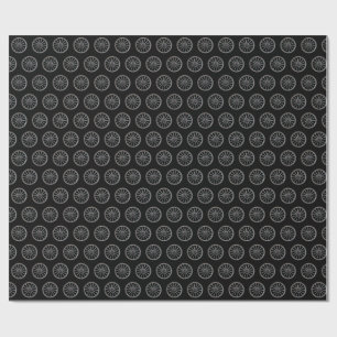 Western Wagon Wheel Wrapping Paper