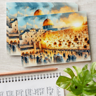 Western Wall Jerusalem Envelope