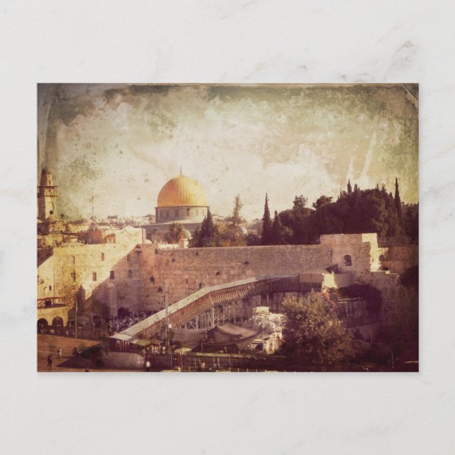 Western Wall Postcard (Front)