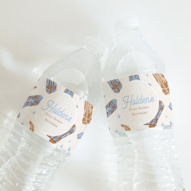 Western Water Bottle Labels (Creator Uploaded)