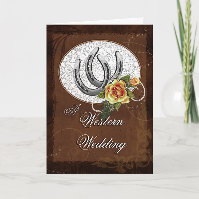 Western Wedding Invitation (Front)