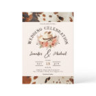 Western Wedding Invitation 