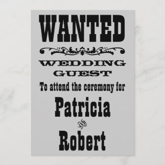 Western Wedding | Invitation