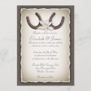 Western Wedding Invitations