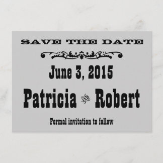 Western Wedding | Save the Date