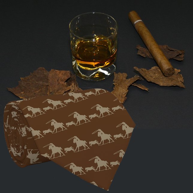 Western Western Rodeo Cowboy Roping Tie (Creator Uploaded)