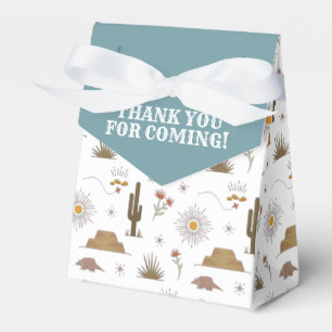 Western Wild West Cowboy Birthday Thank You Favour Box