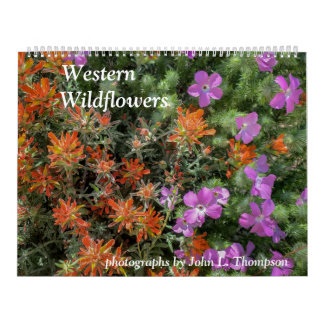Western Wildflowers Calendar