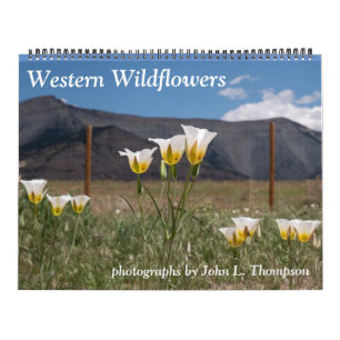 Western Wildflowers Calendar