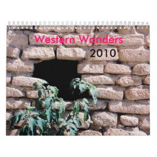 Western Wonders 2010 Calendar