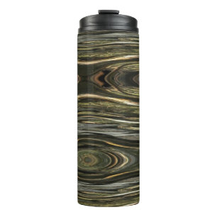 Western Wood Illusion Thermal Tumbler