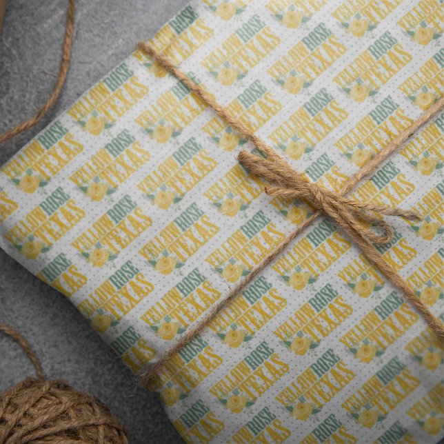 Western Yellow Rose of Texas Tissue Paper (Creator Uploaded)