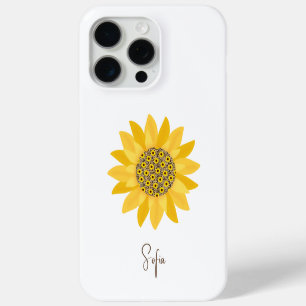 Western Yellow Sunflower Cute Floral Mother's Day iPhone 15 Pro Max Case