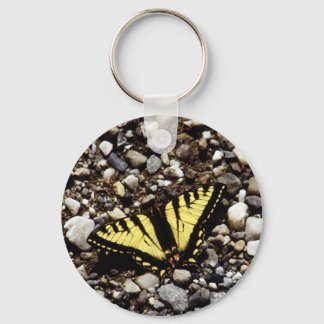 Western Yellow Swallowtail (4) Key Ring
